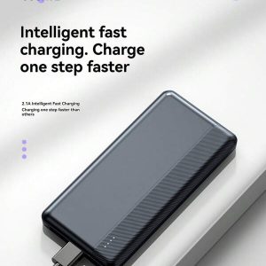 Portable Charger, 10000mAh Power Bank, High-Speed Charging Battery Pack, Powerbank Compatible With IPhone 16 15 14 13 12 Pro/Pro Max X S22 S21 IPad Android Etc Black