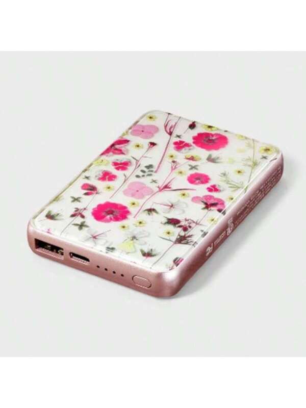 5000mAh Power Bank - Heyday Multi Floral 1